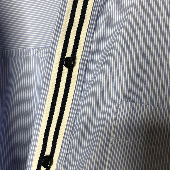 Leather skirt with a button down shirt! - Picture 5 of 5